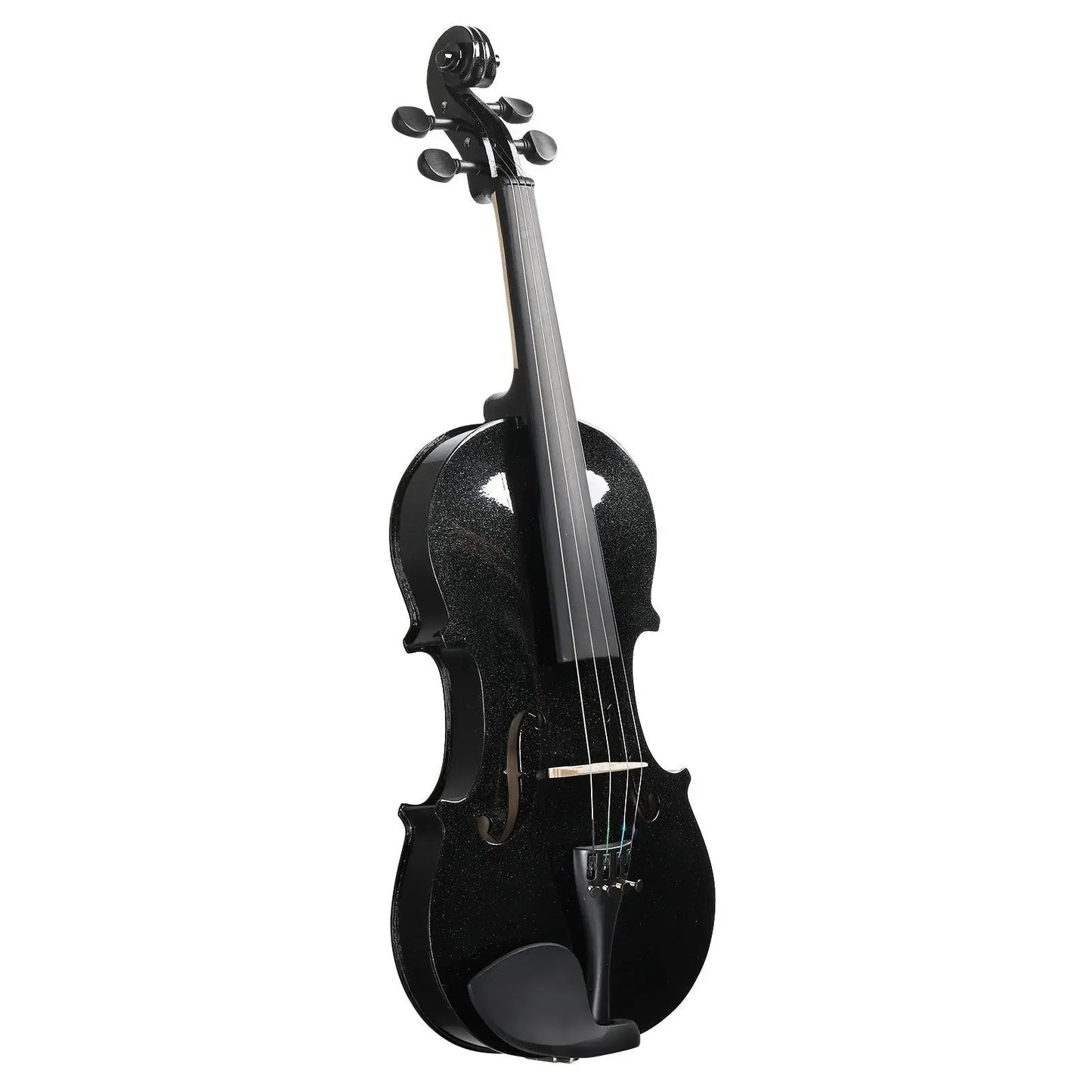 Black glarry 4/4 Violin bow rosin & bag- Hero guitars