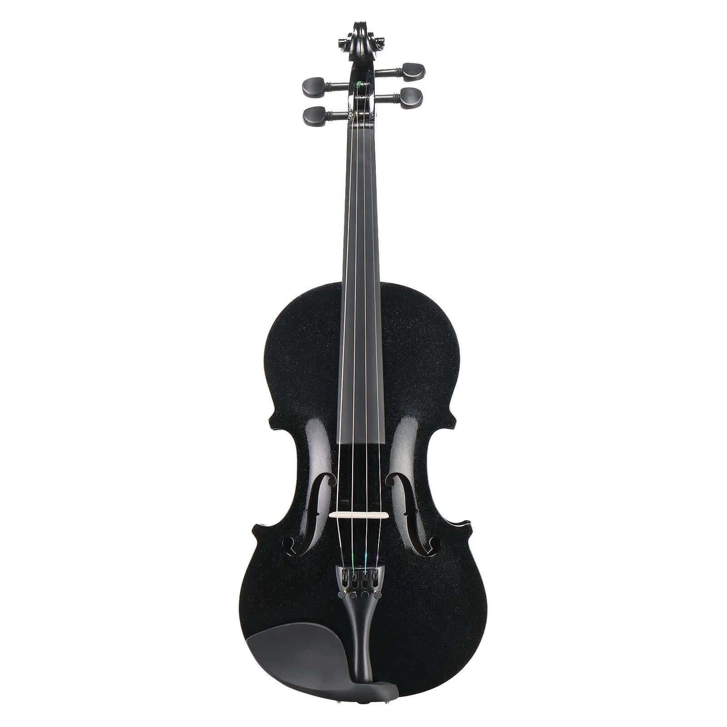 Black glarry 4/4 Violin bow rosin & bag- Hero guitars