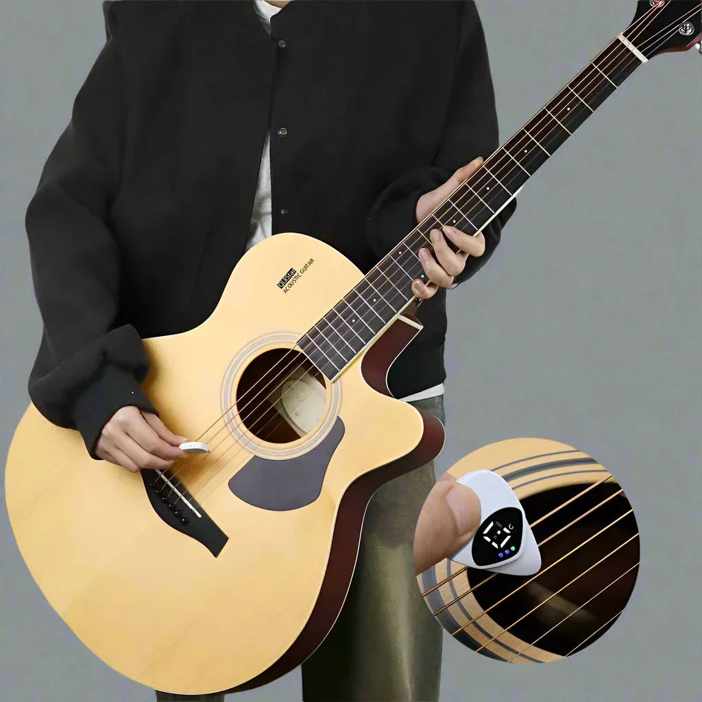 Smart Digital Guitar Plectrum Tuner Hero guitars
