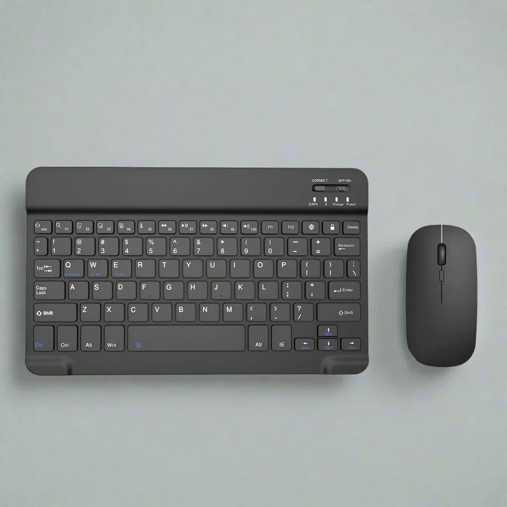 Wireless Mechanical Keyboard for TV, Phones & Tablets with mouse