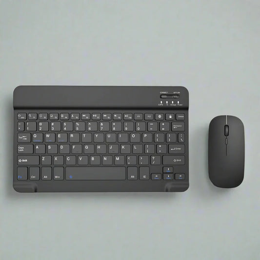 Wireless Mechanical Keyboard for TV, Phones & Tablets with mouse