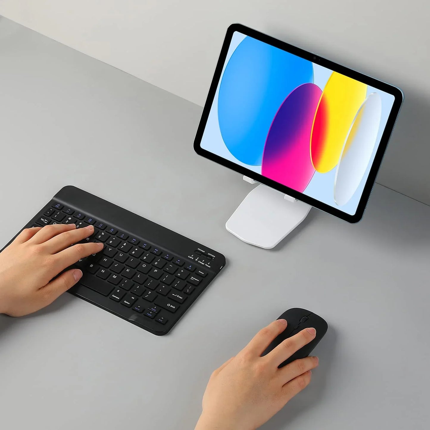 Wireless Mechanical Keyboard for TV, Phones & Tablets