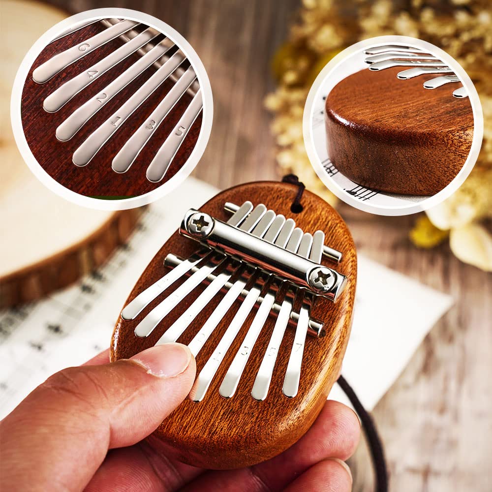 Finger thumb piano kalimba - Portable 8 key finger piano