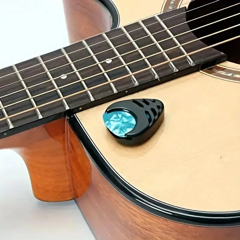Adhesive stick on guitar pick holder Hero guitars