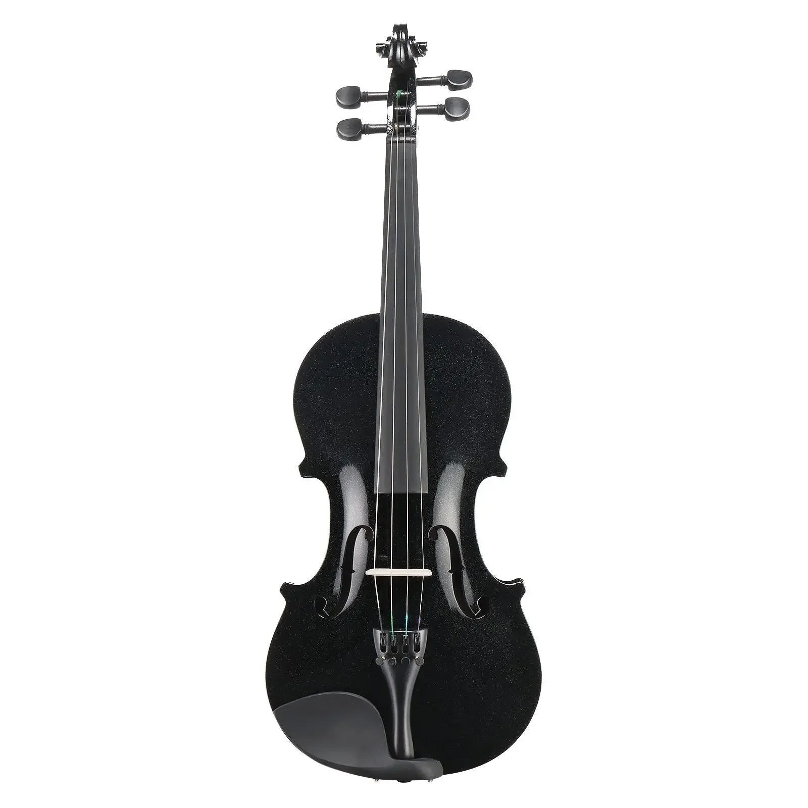 Black glarry 4/4 Violin bow rosin & bag- Hero guitars