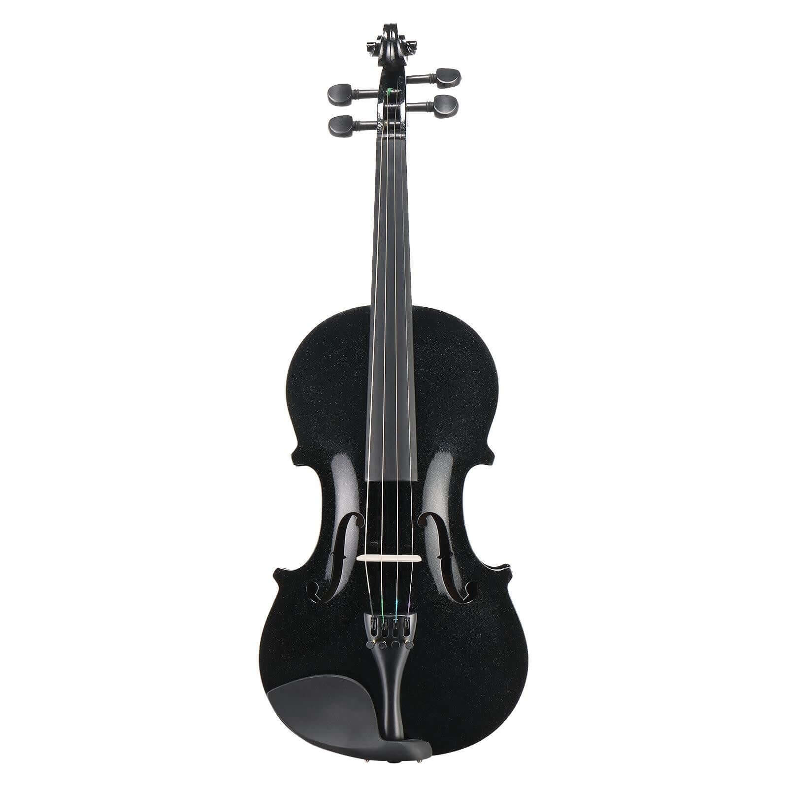 Black glarry 4/4 Violin bow rosin & bag- Hero guitars