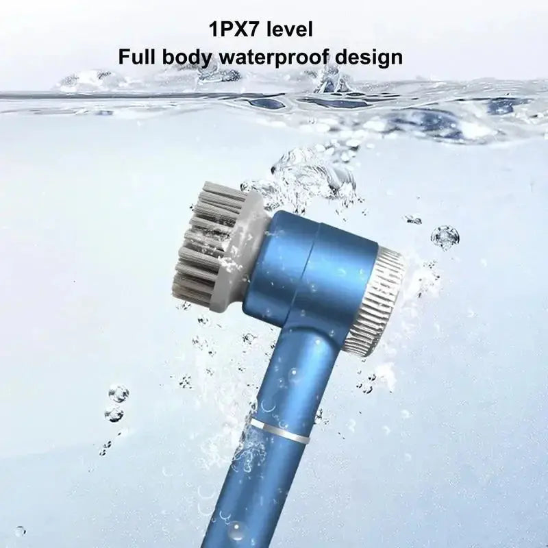 Electric Pot Brush Charging Cleaning Dishwashing Brush Multi-functional Handheld Wireless Charging Pot Brush Kitchen Magic