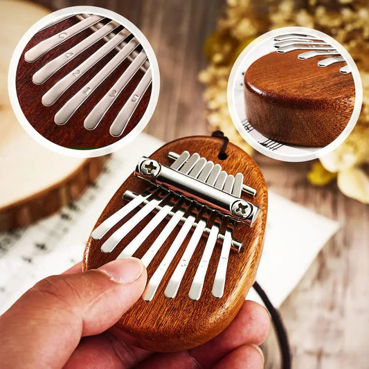 Finger thumb piano kalimba - Portable 8 key finger piano - Hero guitars - Unleash your inner rock star