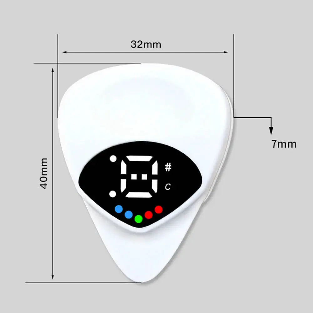 Guitar Picks for Beginners with Built-in LED Tuner - Smart Plectrum - Hero guitars - Unleash your inner rock star