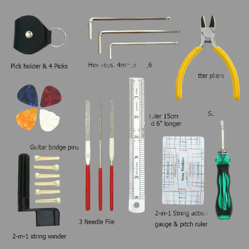 Guitar Repair kit - Complete Care Set Hero guitars