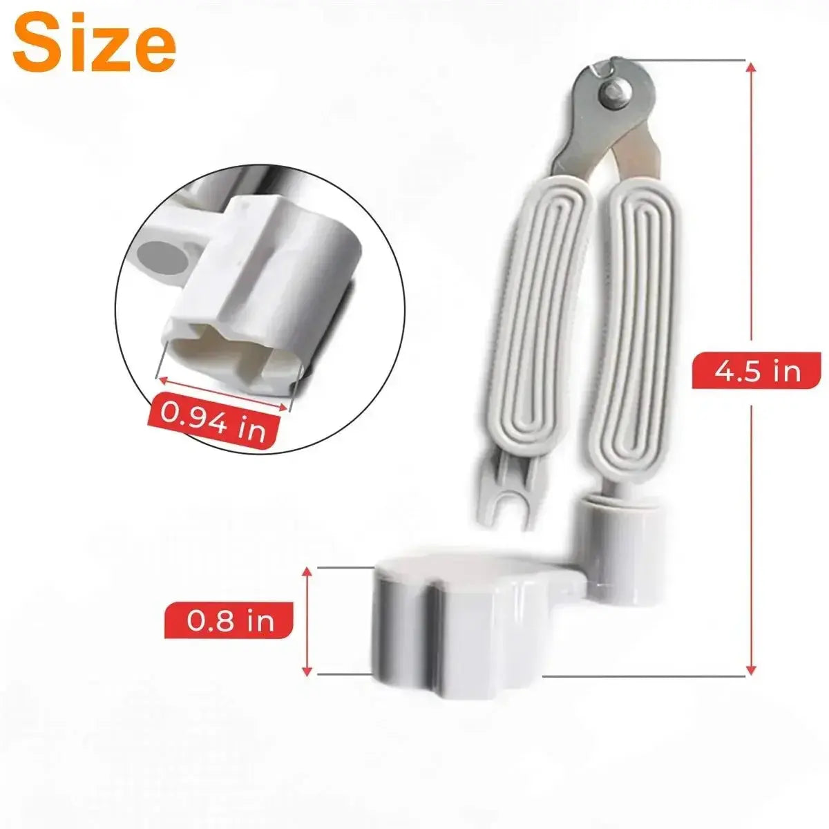 Guitar string winder 3-in-1 tool with cutter, bridge pin puller and measurement labels