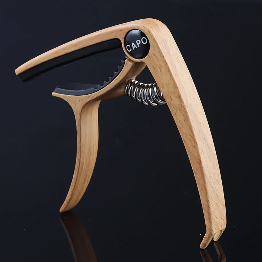 ligh wood guitar capos