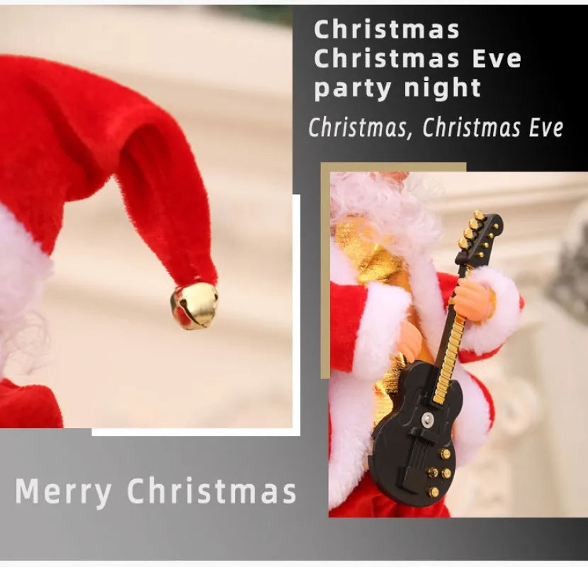 Dancing Santa Claus Doll – Animated Moving Santa Decoration