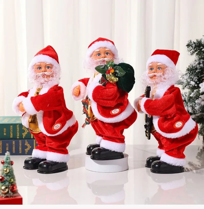 Dancing Santa Claus Doll – Animated Moving Santa Decoration