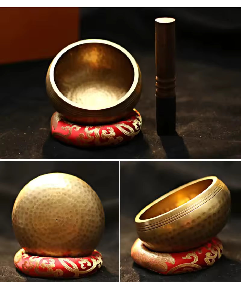Red buddhist Bowl Set