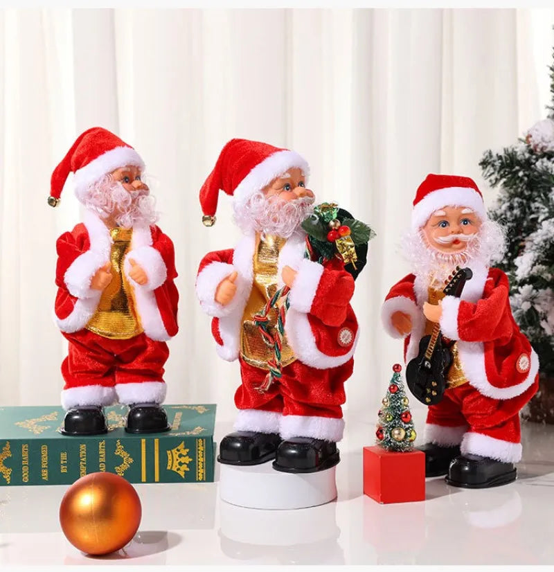 Dancing Santa Claus Doll – Animated Moving Santa Decoration