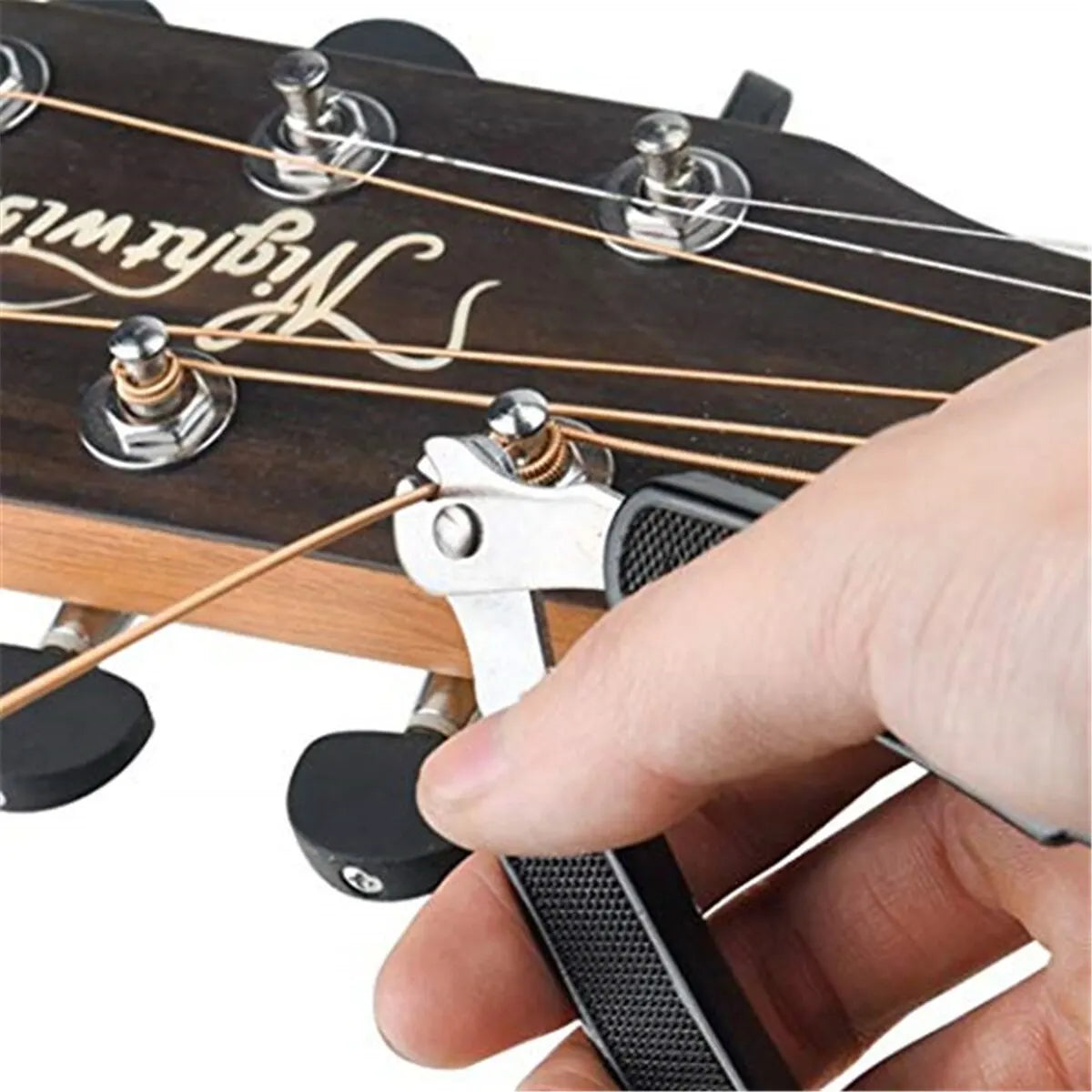 Guitar String Winder String Cutter Bridge Pin Puller 3 IN 1String Peg Winder Guitar Repair Tool Black Hero guitars - Unleash your inner rock star