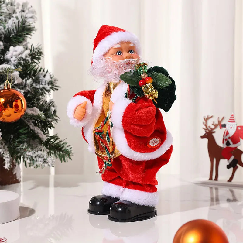 Dancing Santa Claus Doll – Animated Moving Santa Decoration