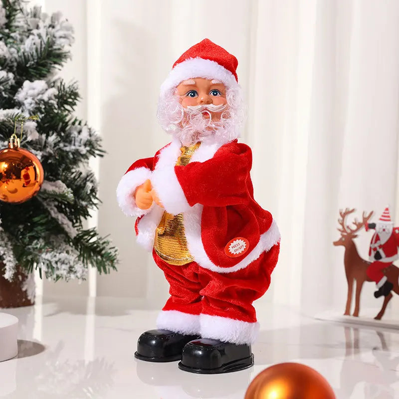 Dancing Santa Claus Doll – Animated Moving Santa Decoration