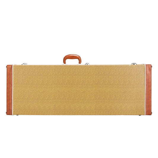 Glarry Yellow square hard shell Electric Guitar Case 